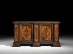 Art. 848 credenza, Credenza a due ante, con stile classico veronese