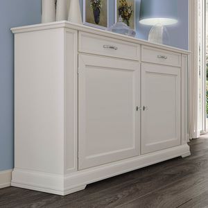 Gardenia GARDENIA-E251L, Credenza 2 porte con pannello liscio in stile classico