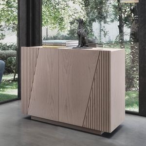 Nova NOVA1335TE, Credenza moderna con 2 porte, in legno