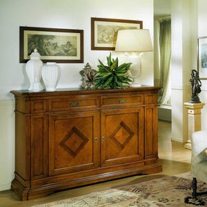 San Marco E-402, Credenza stile classico, con 2 porte e 2 cassetti