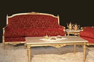 Impero divano 3 posti, Divano bergre classico stile Impero francese