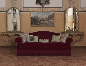 Monica divano, Divano in stile classico, con colori personalizzabili