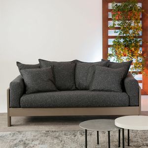 Kuba Soft, Elegante divano in legno
