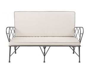 Eden Art. BR_ST305, Elegante divano da esterno in ferro