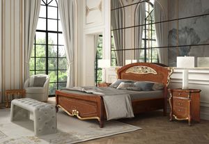 Fenice Art. C2001 - C2002, Letto classico dall'elevato glamour e prestigio