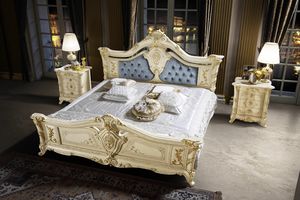 Madame Royale letto, Sfarzoso letto intagliato