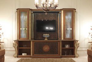 Art. 398, Mobile in stile classico con porta TV