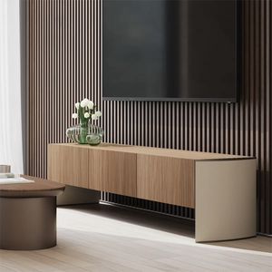 AXTRA AXTRACR4P / mobile porta TV, Mobile porta TV in legno, dal design lineare