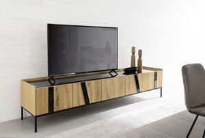 Elly porta tv, Mobile porta Tv basso, dal design moderno