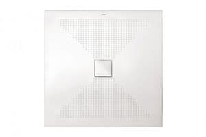 Plus 90x90, Piatto doccia antiscivolo, forma quadrata