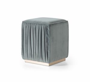 Beverly Art. 609, Pouf in tessuto increspato