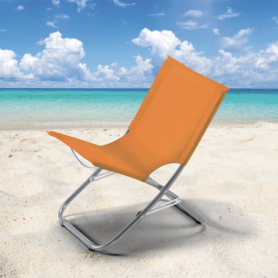 Sedia mare spiaggia pieghevole leggera spiaggina portatile Rodeo Colore: Blu