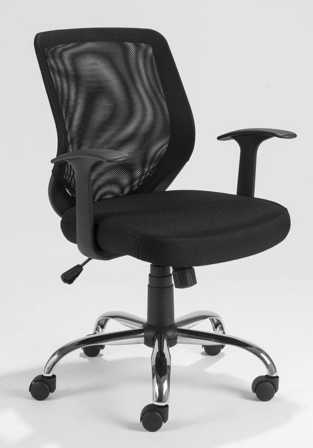 Wave sedia ergonomica con sedile-schienale rete