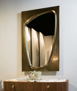 LAPETO specchiera GEA Collection, Specchiera con cornice bronzata