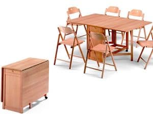 Tavolino con sedie pieghevoli nuovo art.55032 consegna  gratuita