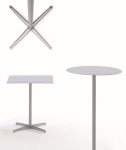 Tea table, Tavolo da caffetteria, in metallo, adatto anche per uso esterno