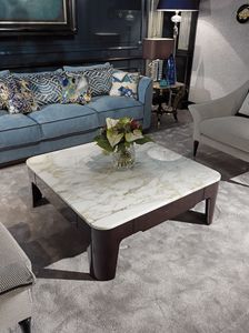 PALAIS-ROYAL Tavolino, Tavolino di lusso con piano in marmo