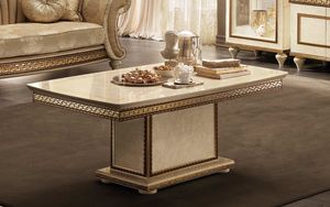 Fantasia tavolino, Tavolino con piano in marmo